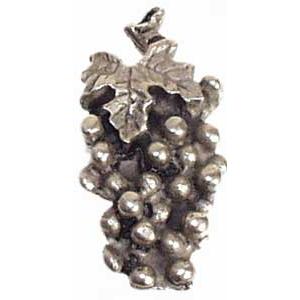 Emenee PFR112-ABR Premier Collection Small Grapes 1-1/2 inch x 1 inch in Antique Matte Brass Bounty Series